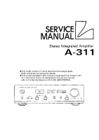 Luxman A-311-Service-Manual